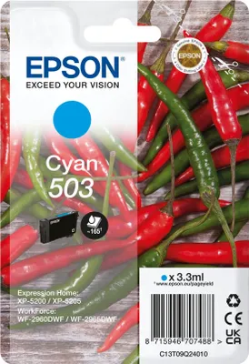Produktbild von Epson 503 Singlepack - 3.3 ml - Cyan - original