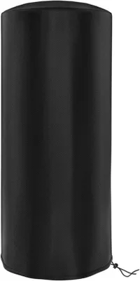Produktbild von Schutzdecke für Außenbereich - Wasserfest - 50×50×120 cm - Schwarz - 210D Polyester - für Lagerung und Schutz