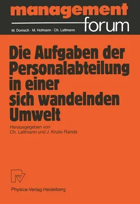 Immagine prodotto di Die Aufgabe der Personalabteilung in einer sich wandelnden Umwelt