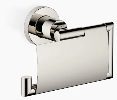 Produktbild von Dornb Papierrollenhalter TARA mit Deckel platin