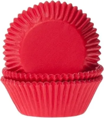 Obrázek produktu pro Papírový košíček na muffiny červený 50ks