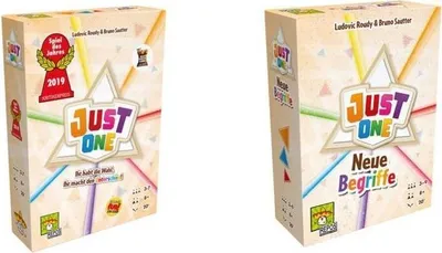Zdjęcie produktu dla Just One Bundle: gra podstawowa i dodatek – kooperacyjna gra towarzyska