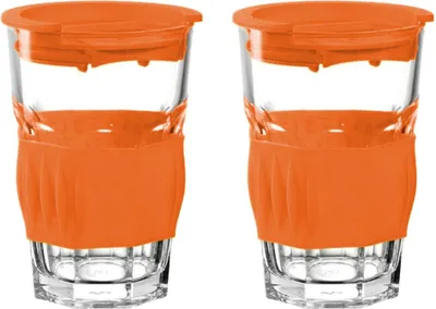 Produktbild von Becher to go 2er-Set Orange Montana