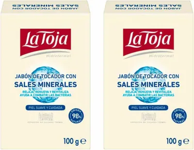 Imagen del producto de Jabón líquido para manos, presentación en paquete de 2 unidades de 100 gramos cada una
