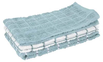 Produktbild von RITZ Geschirrtuch, 100% Baumwolle, Frottee, 63,5 x 38,1 cm, Taugrau
