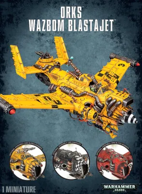 Produktbild von Warhammer 40.000 Orks Wasbom Blastajet