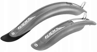 Produktbild von Simpla Kido Chopper Schutzbleche 16" Grau-Schwarz