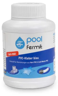 Produktbild von Fermit PVC-Kleber | blau | 250 ml Dose