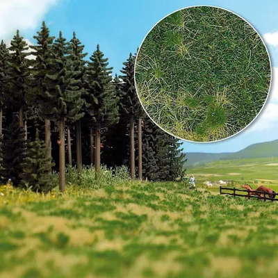 Produktbild von Busch 1308 - H0 / TT / N / 0 »Groundcover«-Bodendecker: Waldrand - Neu