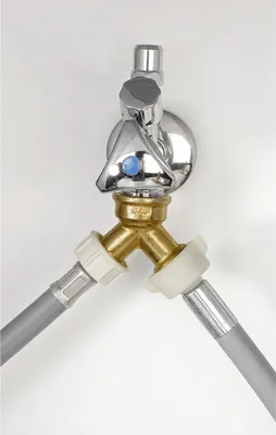 Produktbild von XAVAX Y-Verteiler für Zulaufschläuche, für Ø 3/4 Zoll (26,9 mm) (00220735)