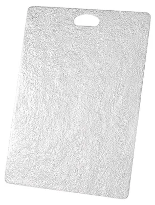Productafbeelding van Zilverkleurige Titanium Snijplank 29x39cm Vaatwasmachinebestendig