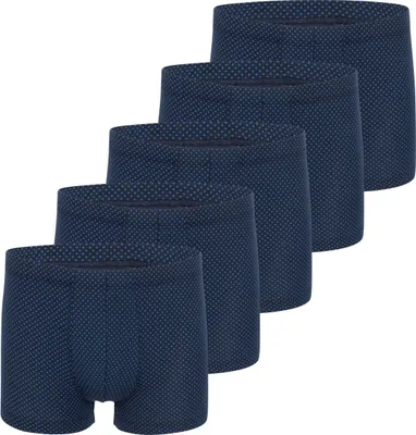 Produktbild von Schiesser 5er Pack Baumwolle Casual Organic Baumwolle Retro Short / Pant Mit überzogenem Bundgummi, Mit Baumwolle, Perfekt sitzende, elastische Single-Jersey-Qualität