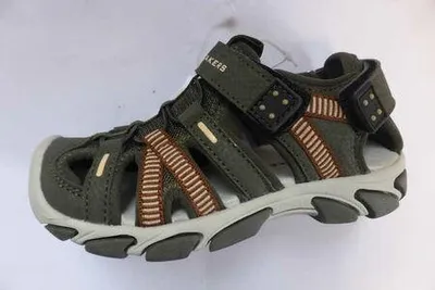 Produktbild von Sneakers Kinder-Jungen-Sandalette Grün-Braun, Farbe:grün, EU Größe:32