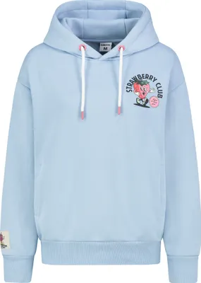 Produktbild von Kapuzenpullover mit Strawberry Club Motiv | M