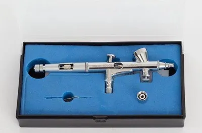 Productafbeelding van Airbrush met dubbele werking en een 0,2 mm spuitmond - zwart