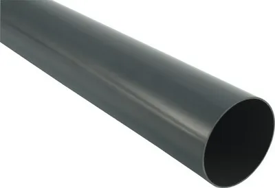 Produktbild von Marley Fallrohr Kunststoff rund Anthrazitgrau RAL 7016 Ø 53 mm L = 2000 mm