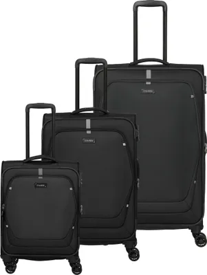 Zdjęcie produktu dla Zestaw walizek Travelite Umbria na 4 kółkach, 3-częściowy z elastycznym zagięciem