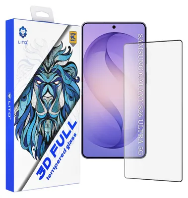 Obrázok produktu pre Lito – 3D Full Cover ochranné sklo pre Samsung Galaxy S26 Ultra – čierne