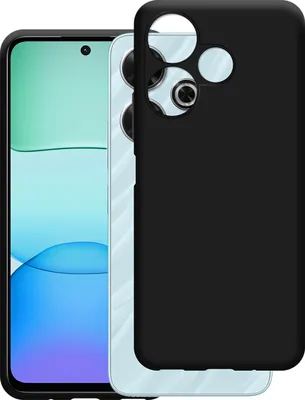 Produktbild von Hülle Xiaomi Redmi 13 4G Schutzhülle - Cazy - Schwarz