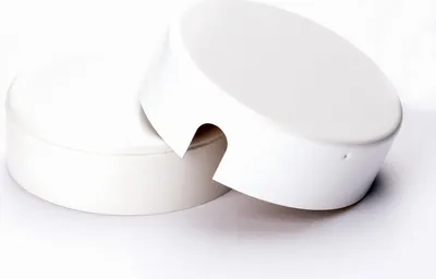 Zdjęcie produktu dla Metalowa puszka przyłączeniowa, puszka sufitowa, daszek, osłona rozdzielacza do oprawy oświetleniowej, 70 mm, biała