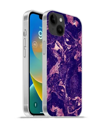 Produktbild von MuchoWow® Handyhülle Schutzhülle Hülle für Apple iPhone 14 Plus - Soft case Marmor - Naturstein - Mineralien Silikon Softcase Handy Hülle - Abbildung