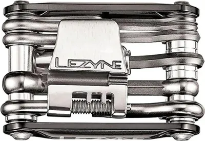 Produktbild von Lezyne RAP II CO2 TOOL, Werkzeug für Fahrräder, Fahrrad-Universalwerkzeug, Schwarz, Aluminium, Stahl, T10, T25, T30, 2,2.5,3,4,5,6 mm