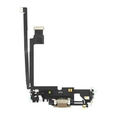 Produktbild von Ladebuchse für iPhone 12 Pro Max Gold Dock Connector Flex Ersatz