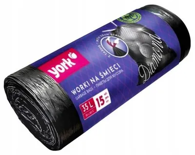 Obrázek produktu pro York, Worki na śmieci z taśmą 35L Diamond, 15 sztuk