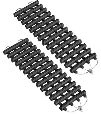 Produktbild von Traktionsmatten für Räder UIS-S-(HAG8816A), 60 x 21 cm, 2 Stück, schwarz