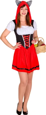 Produktbild von dressforfun® Frauenkostüm y Wolfkäppchen