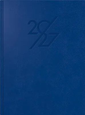 Produktbild von 2027 rido/idé Buchkalender Mentor 1T/1S bl