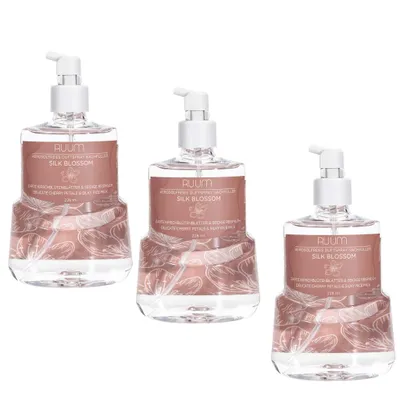 Produktbild von Ruum Duftspray Nachfüller Silk Blossom, kompatibel mit Active Fresh (3er Pack) 228ml