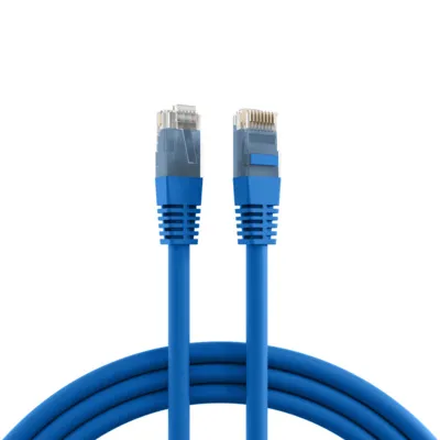 Produktbild von EFB RJ45 Patchkabel U/UTP, Cat.5e, PVC, CCA, 10m, blau