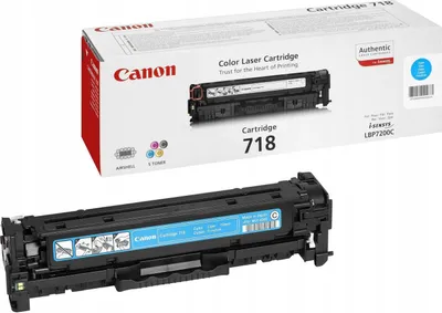 Zdjęcie produktu dla Canon Toner Cyan 718, 2661B002Aa