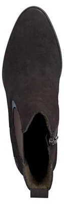 Produktbild von Rieker Damen Stiefelette unifarben Chalsea Blockabsatz Zugschlaufe 74160, Größe:42 EU, Farbe:Braun