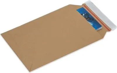 Zdjęcie produktu dla Koperta A5 sztywna brązowa 218x290mm do wysyłki dokumentów