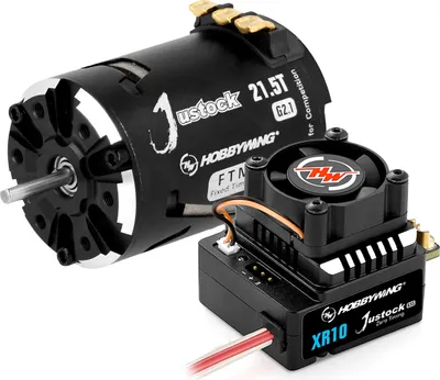 Produktbild von Hobbywing Xerun Justock Combo G3S mit 21.5 Turn 2050kV für 1:10 Crawler