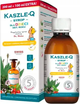 Produktbild von COUGH-Q Hustensaft für Kinder 300 ml