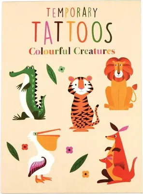 Produktbild von Rex London abwaschbare Tattoos für Kinder Tiere