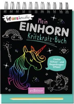 Zdjęcie produktu dla Mein Einhorn-Kritzkratz-Buch