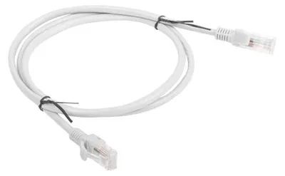 Produktbild von Lanberg PCU5-10CC-0100-S, 1 m, Cat5e, U/UTP (UTP), RJ-45, RJ-45, Grau