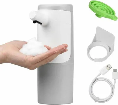 Produktbild von Automatische zeepdispenser mit intelligenter Sensorik, USB-ladbar, hands-free für Bad und Küche