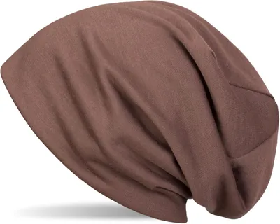 Produktbild von styleBREAKER Uni Slouch Beanie Mütze One Size | Weicher Baumwollmix & Elastisch | Leichte Longbeanie für Sommer & Übergang | Atmungsaktiv & Einfarbig