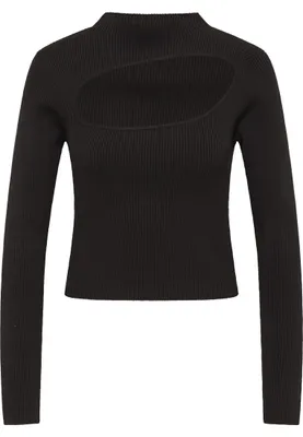 Produktbild von Jika damen strickpullover - schwarz, XL/XXL