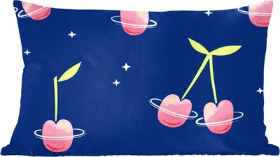 Produktbild von MuchoWow® Zierkissen Sofakissen Wohnzimmer Dekokissen 50x30 cm Kinder - Sterne - Weltraum - Wohnzimmerdekoration - Polster mit Photo