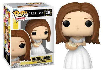 Image de Friends POP TV Figurine Vinyle Rachel Green (Robe de mariée) 9 cm