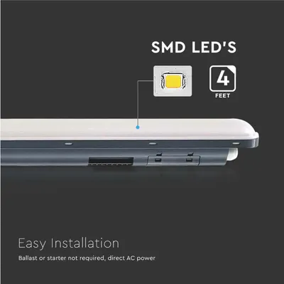 Immagine prodotto di V-TAC LED outdoor ceiling light EEC: E (A - G) LED (monochrome) 36 W Cool white Grey (matt)