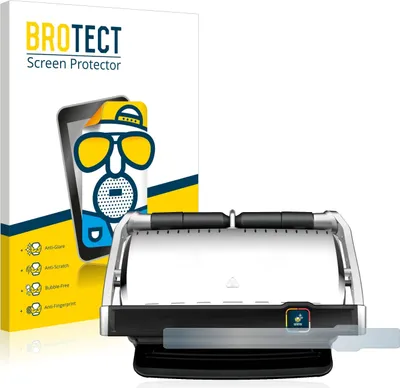 Produktbild von BROTECT Schutzfolie für Tefal OptiGrill Elite XL Displayschutz Displayschutzfolie Folie Matt Entspiegelungsfolie