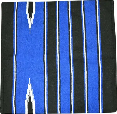 Produktbild von NAVAJO Satteldecken Größe ca. 76 cm x 76 cm, Farbe:grün/schwarz/weiß