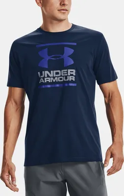Image de Under Armour Herren GL Foundation Kurzarm T-Shirt - 1326849, Farbe:Dunkelblau, Textil:S
